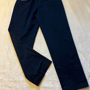 Mens Dockers Classic Fit Pleated Pants Navy Blue size W34x32L New